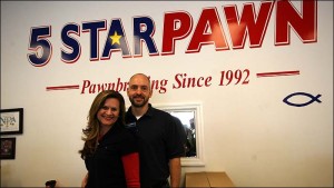 Photos of the owners of 5 Star Pawn